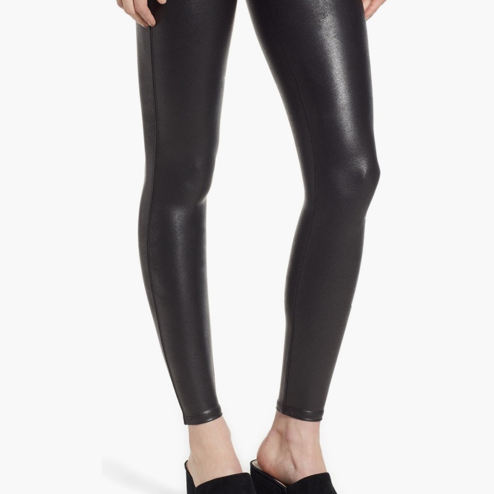 Spanx Faux Leather Leggings
